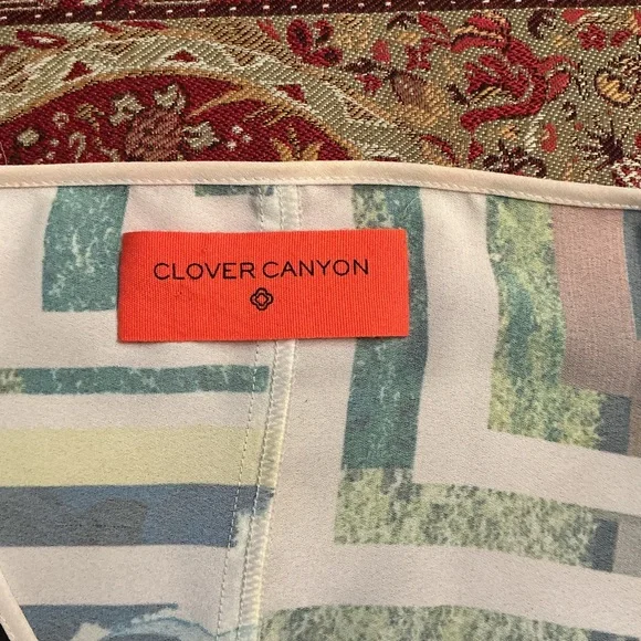 Clover Canyon Multicolor Floral Blouse - Picture 5 of 5